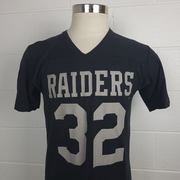 Vtg Rawlings Los Angeles Raiders Marcus Allen Tshirt Shirt Single Stitch USA M-L - Picture 2 of 11
